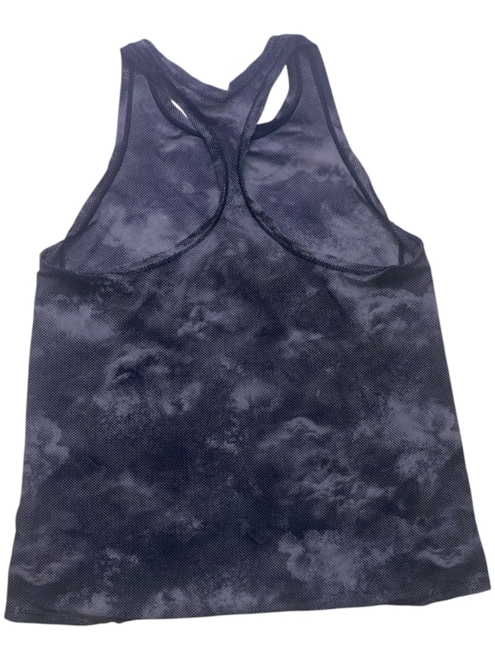 Athletica Black and White Tie-Dye Racerback Tank